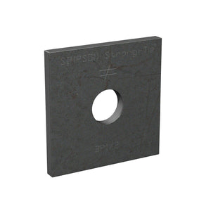 Simpson BPS 3/4-3 Strong-Tie Slotted Bearing Plate with 3/4" Bolt Diameter - 3
