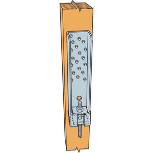 Simpson BPS 3/4-3 Strong-Tie Slotted Bearing Plate with 3/4" Bolt Diameter - 9