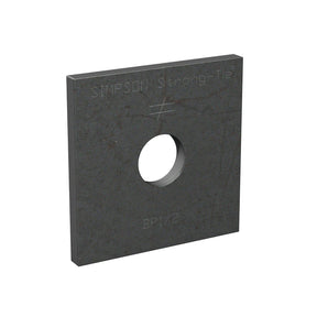 Simpson BP 1/2-R Strong-Tie Bearing Plate with 1/2" Bolt Diameter
