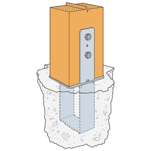 Simpson Strong-Tie CB610 Column Base for 6 x 10 Posts - 3