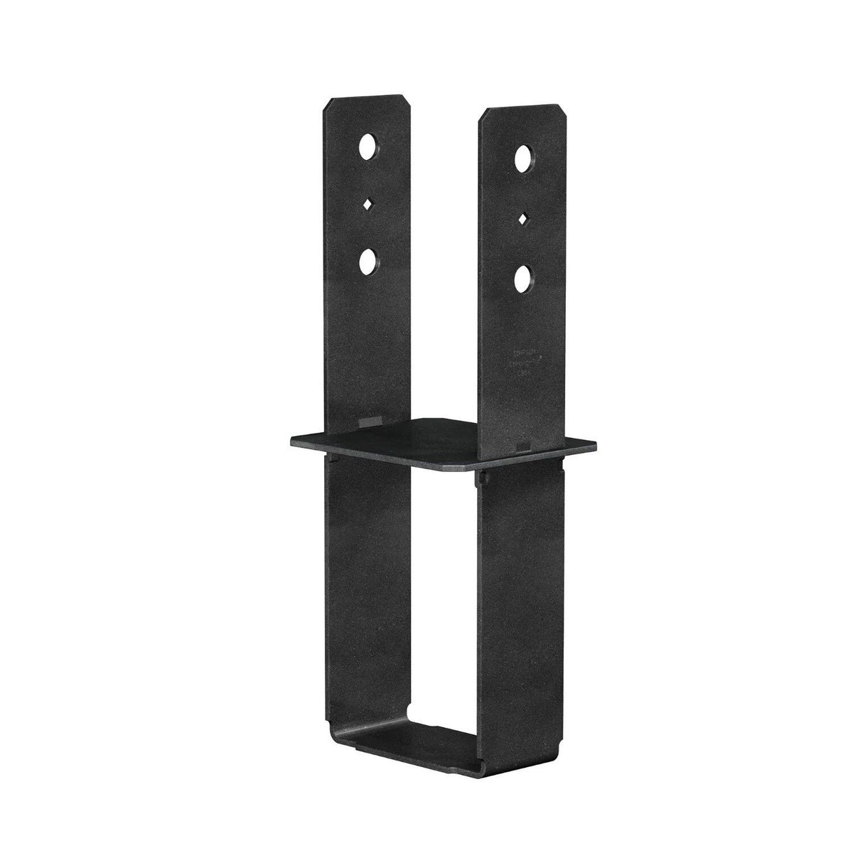 Simpson Strong-Tie CB66PC Black Powder-Coated Column Base for 6x6