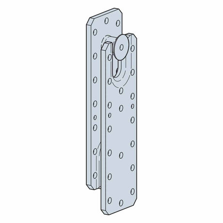Simpson Strong-Tie CBH2.37X5.5H-KT (2-3/8" x 5-1/2") Concealed Glulam Beam Hanger Hot-Dip Galvanized - 2