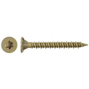 Simpson Strong-Tie CBHL158R600 Strong-Tie Cement Board Screw High-Low Thread T25 Star Drive (600 Pack)
