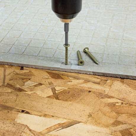 Simpson Strong-Tie CBHL158R600 Strong-Tie Cement Board Screw High-Low Thread T25 Star Drive (600 Pack) - 3