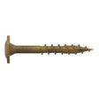Simpson Strong-Tie CBT08114MB (#8 x 1-1/4") T20 Wafer-Head Construction Screw, Tan, Quik Guard Coating (5000 Pack)