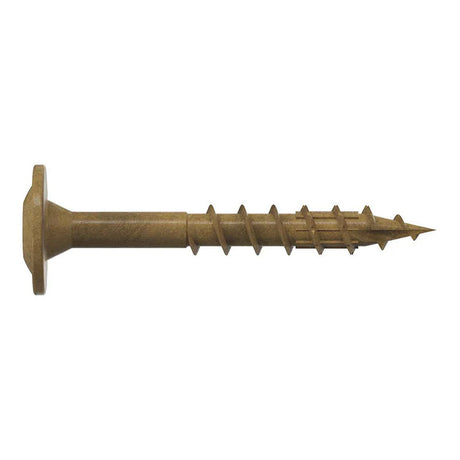 Simpson Strong-Tie CBT08114R100 (#8 x 1-1/4") T20 Wafer-Head Construction Screw Tan (100 Pack)