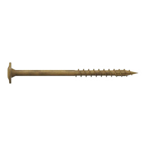 Simpson Strong-Tie CBT08212R200 (#8 x 2-1/2") T20 Wafer-Head Construction Screw Tan Quik Guard Coating (200 Pack)