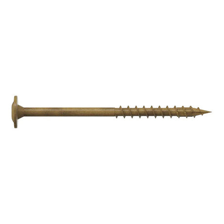 Simpson Strong-Tie CBT08212R200 (#8 x 2-1/2") T20 Wafer-Head Construction Screw Tan Quik Guard Coating (200 Pack)