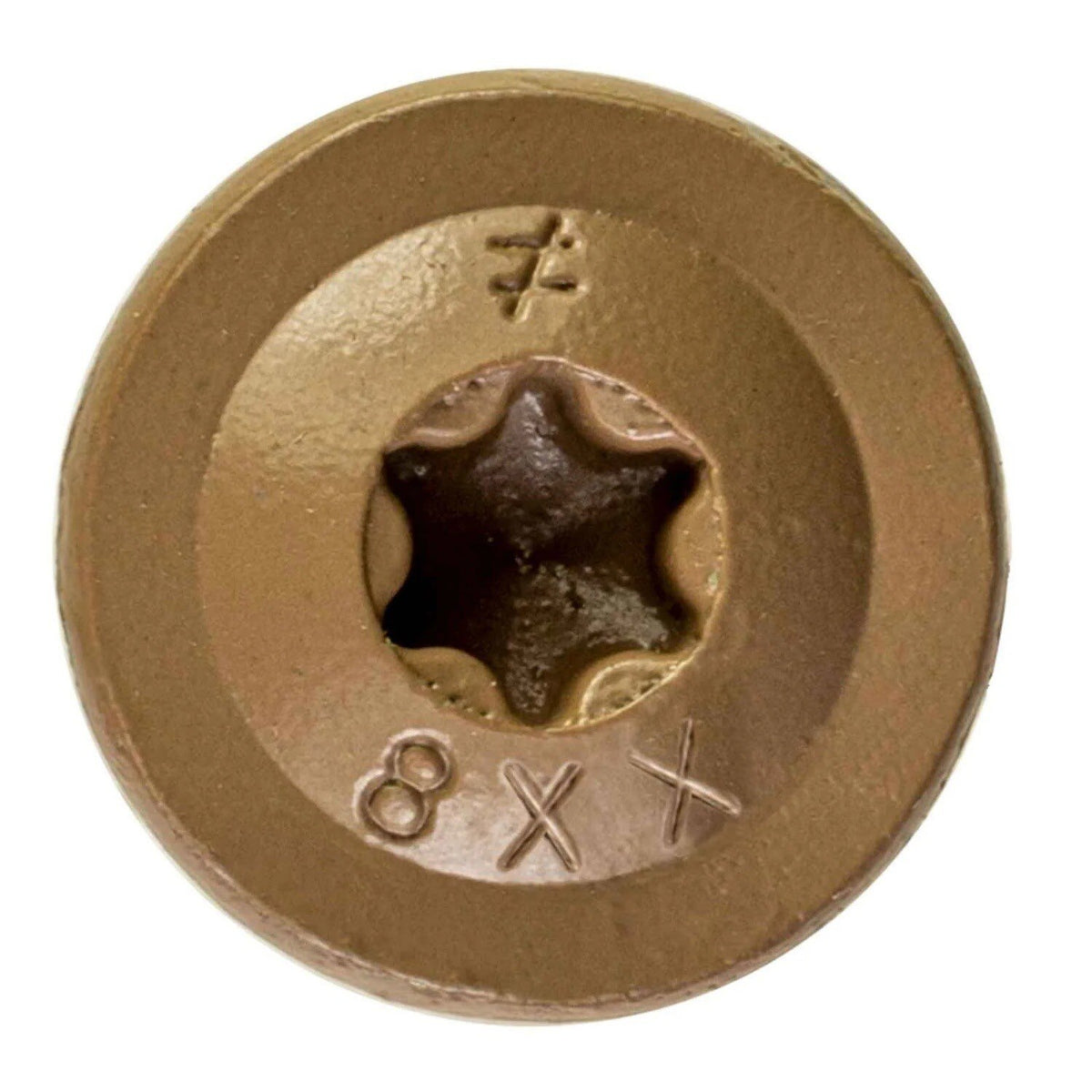 Simpson Strong-Tie CBT08212R200 (#8 x 2-1/2") T20 Wafer-Head Construction Screw Tan Quik Guard Coating (200 Pack) - 3