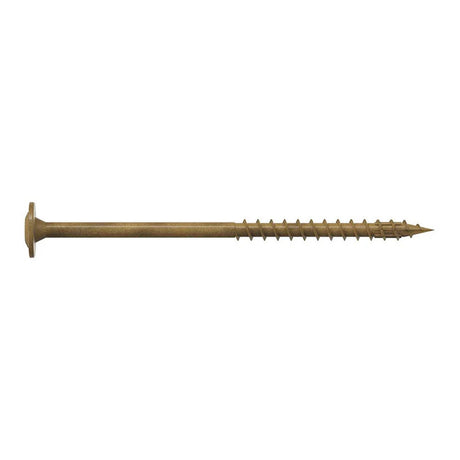 Simpson Strong-Tie CBT08300R200 (#8 x 3") T20 Wafer-Head Construction Screw Tan Quik Guard Coating (200 Pack)