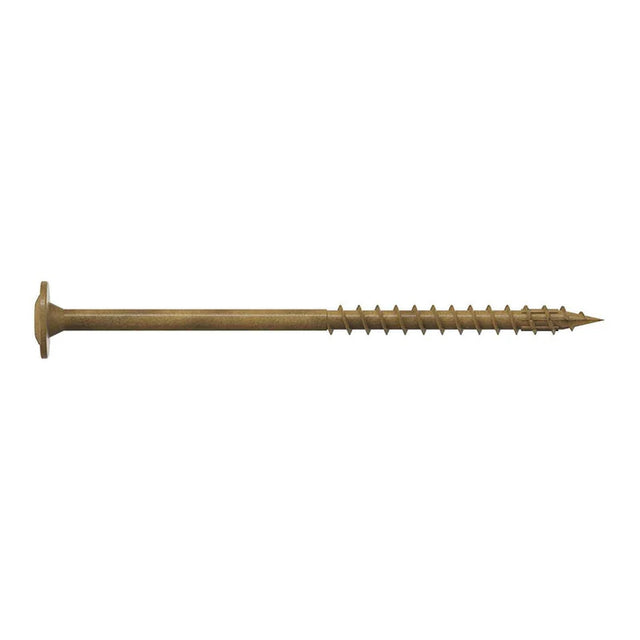 Simpson Strong-Tie CBT08300R50 (#8 x 3") T20 Wafer-Head Construction Screw Tan (50 Pack)