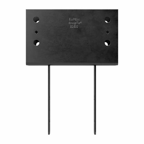 Simpson Strong-Tie CC66PC Black Powder-Coated Column Cap for 6x Beam and 6x Post - 2