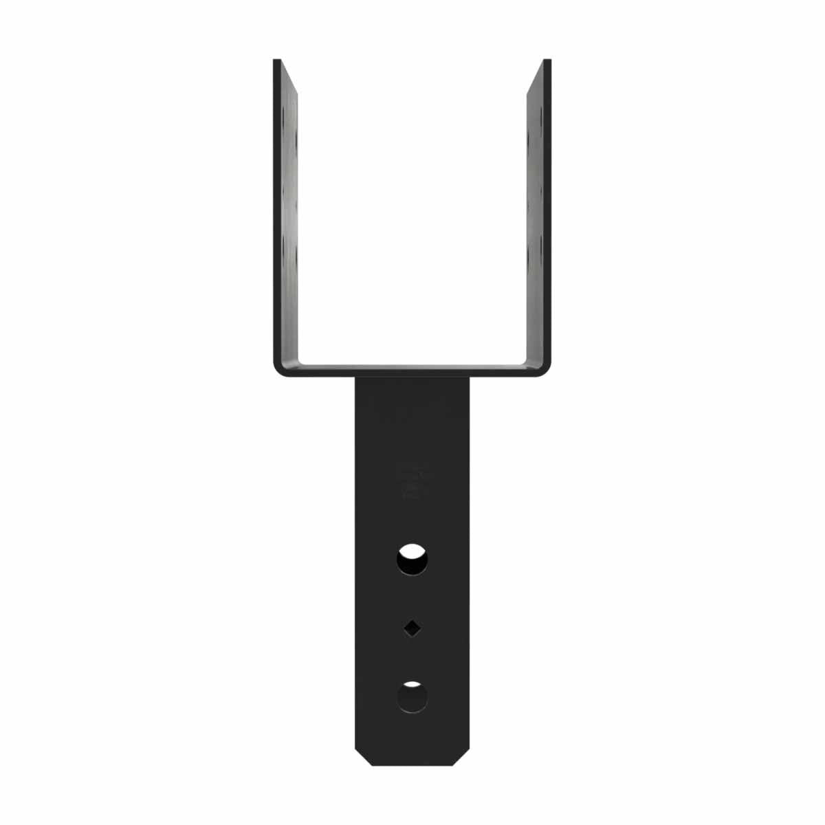 Simpson Strong-Tie CC66PC Black Powder-Coated Column Cap for 6x Beam and 6x Post - 3