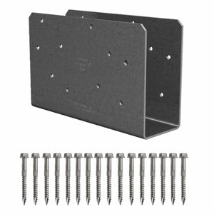 Simpson Strong-Tie CCOQ6-SDS2.5 (5-1/4" or 5-1/2") 7Ga Quick Install Column Cap Only - Uncpated Steel - 2