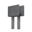 Simpson Strong-Tie CCQ4.62-5.50SDS (Triple-2x Beam, 6x Post) Column Cap with SDS Screws Gray Paint
