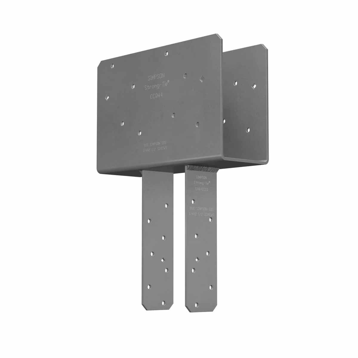 Simpson Strong-Tie CCQ44SDS2.5-R (4x Beam, 4x Post) Quick-Install Column Cap with SDS Screws