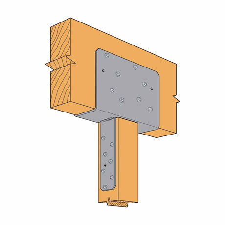 Simpson Strong-Tie CCQ44SDS2.5-R (4x Beam, 4x Post) Quick-Install Column Cap with SDS Screws - 3