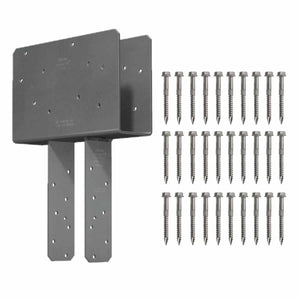Simpson Strong-Tie CCQ46SDS2.5-R (4x Beam, 6x Post) Quick-Install Column Cap with SDS Screws - 2