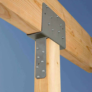 Simpson Strong-Tie CCQ46SS-SDS2.5 Stainless Steel Column Cap with SDS Screws for 4x Beam to 6x Post Connections - 2