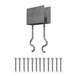 Simpson Strong-Tie CCQM5.50-SDS (5-1/2") Column Cap for Beam with SDS Screws - Secure Column-to-Beam Connection for Concrete Piers - 2