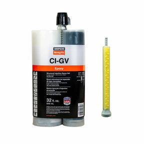 Simpson Strong-Tie CIGV32 CI-GV Structural Injection Epoxy Gel for Concrete Crack Repair (32 oz.)