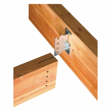 Simpson Strong-Tie CJT3ZS (12-Gauge) ZMAX Galvanized Concealed Joist Tie with Short Pins - 3