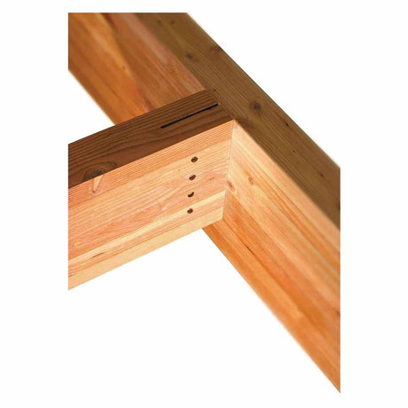 Simpson Strong-Tie CJT3ZS (12-Gauge) ZMAX Galvanized Concealed Joist Tie with Short Pins - 4
