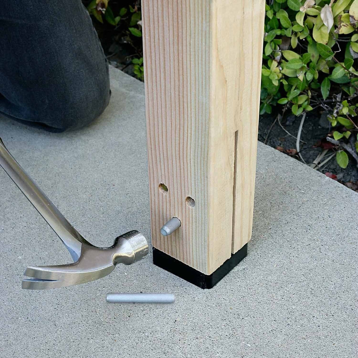 Simpson Strong-Tie CPT44Z (4" x 4") ZMAX Galvanized Concealed Post Base for 4x4 Posts - 4