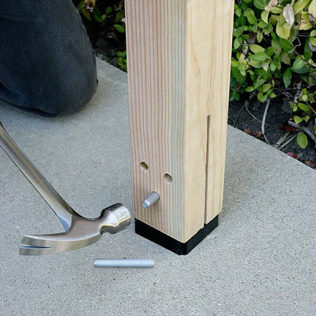 Simpson Strong-Tie CPT44Z (4" x 4") ZMAX Galvanized Concealed Post Base for 4x4 Posts - 4