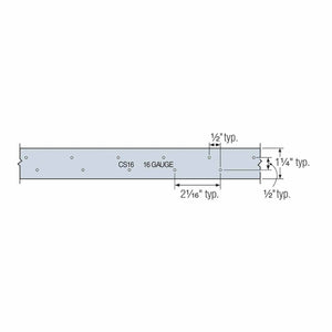 Simpson Strong-Tie CS16 (16-Gauge 150') Galvanized Coiled Strap - 2