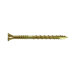 Simpson Strong-Tie CSVZ212R80 Strong-Drive (#10 x 2-1/2") Strong-Drive CSV Construction Screw T25, Flat Head, Yellow Zinc (80 Pack)
