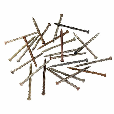 Simpson DCU234BR01MB Strong-Tie Deck-Drive DCU Composite Screw #10 x 2-3/4" T20 Quik Guard Brown 01 - 5