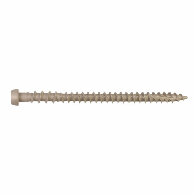 Simpson Strong-Tie DCU234GR01R70 Deck-Drive (#10 x 2-3/4") T20 DCU Quik Guard Composite Screw, Gray 01 (70 Pack)