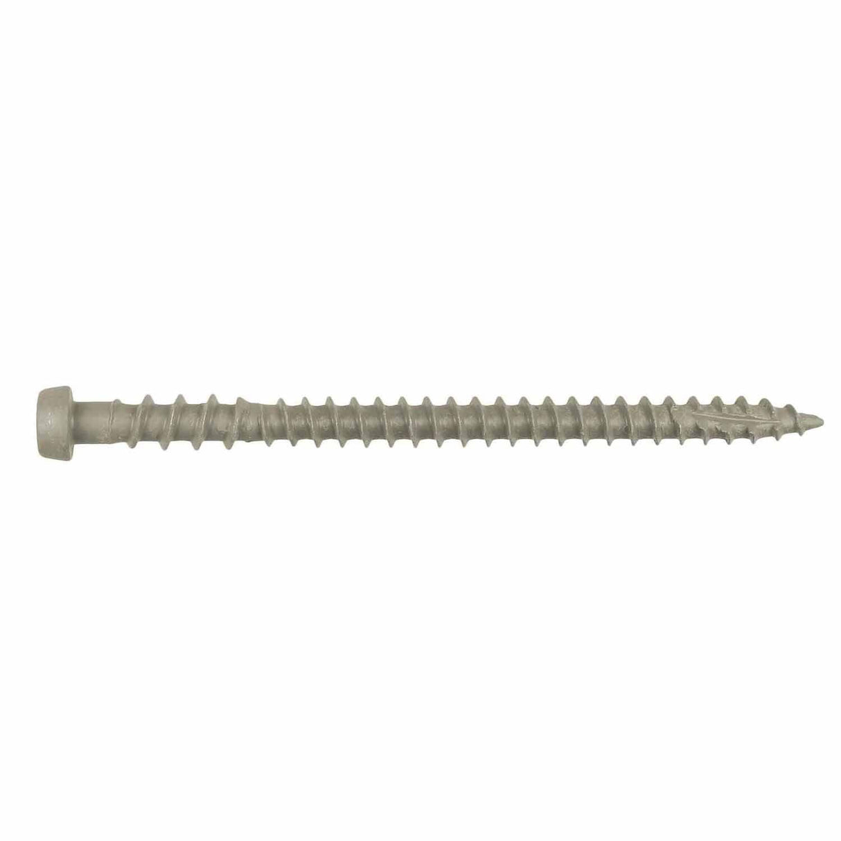 Simpson Strong-Tie DCU234GRR70 Deck-Drive (#10 x 2-3/4") T20 DCU Quik Guard Composite Screw, Gray (70 Pack)