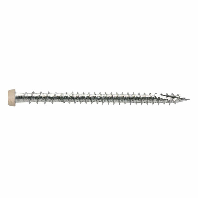 Simpson Strong-Tie DCU234MB316TN02 Deck-Drive (#10 x 2-3/4") T20 DCU SS Composite Screw, Type 316, Tan 02 (1750 Pack)