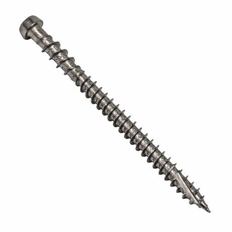 Simpson Strong-Tie DCU234MB316 Deck-Drive (#10 x 2-3/4") T20 DCU SS Composite Screw, Type 316 (1750 Pack) - 3