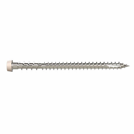 Simpson Strong-Tie DCU234S316GR05 Deck-Drive (#10 x 2-3/4") Collated DCU Composite Screw, Type 316 - Gray 05 (1000 Pack)