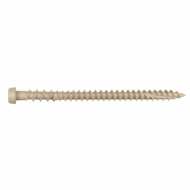Simpson Strong-Tie DCU234TN02R70 Deck-Drive (#10 x 2-3/4") T20 DCU Quik Guard Composite Collated Screw, Tan 02 (70 Pack)