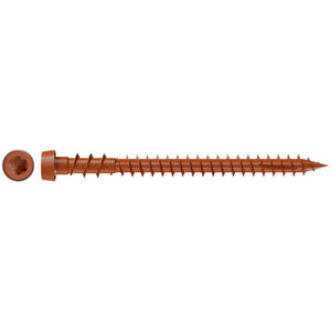 Simpson Strong-Tie DCU238STN01 Deck-Drive (#10 x 2-3/4") T20 DCU Quik Guard Composite Collated Screw, Tan (1000 Pack)
