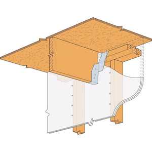 Simpson Strong-Tie DGT2.37/14 (2-5/16" x 14") Top-Flange Fire Wall Hanger for Engineered Wood - 4