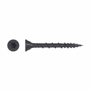 Simpson Strong-Tie DSVBK212R240 Deck-Drive (#10 x 2-1/2" T25) DSV Wood Screw Flat Head, Quik Guard Coating, Black (240 Pack)