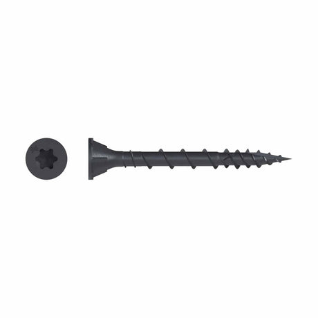 Simpson Strong-Tie DSVBK3R210 Deck-Drive (#10 x 3") DSV Wood Screw, Flat Head, Quik Guard Coating, Black (210 Pack)