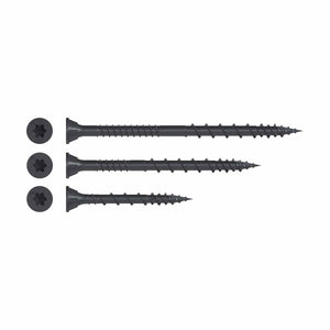 Simpson Strong-Tie DSVBK3R210 Deck-Drive (#10 x 3") DSV Wood Screw, Flat Head, Quik Guard Coating, Black (210 Pack) - 6