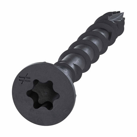 Simpson Strong-Tie DSVBK3R70 Deck-Drive (#10 x 3") DSV Wood Screw Flat Head Quik Guard, Black (70 Pack) - 2