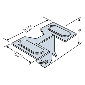 Simpson Strong-Tie DS Drywall Stop 20 Gauge Galvanized - 2