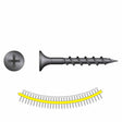 Simpson Strong-Tie DWC114PS (#6 x 1-1/4") Collated Drywall Screw #2 Phillips Bugle-Head Gray Phosphate (2500 Pack)