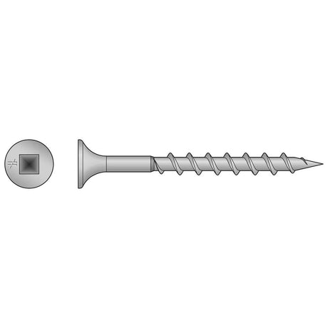 Simpson DWCG158S Quik Drive DWC Drywall Screw for Wood-to-Wood Fastening (2500 Pack)