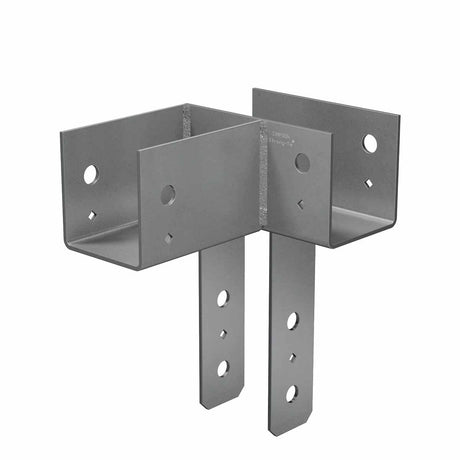 Simpson Strong-Tie ECCLL666 L-Shape End Column Cap for 6x Beams and 6x Post, Skewed Left