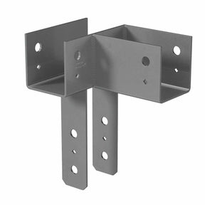 Simpson Strong-Tie ECCLR666 L-Shape End Column Cap for 6x Beams and 6x Post Right - Heavy-Duty Steel Connector