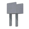 Simpson Strong-Tie ECCQ76SDS2.5 (6-3/4" Beam, 6x Post) End Column Cap with SDS Screws, Gray Paint
